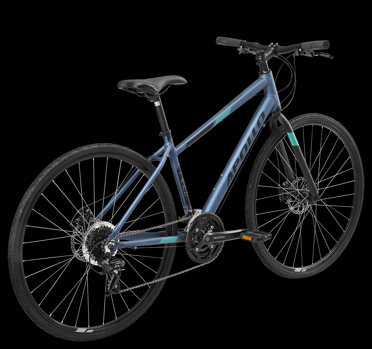 apollo trace 20 flat bar road bike